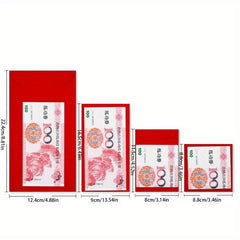 6pcs 2pcs Wedding Red Envelope Hot Stamping 'happy' 'lucky' Wedding Supplies