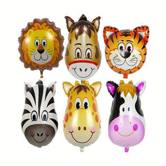 Animal Head Balloon Birthday Balloon Party Supplies