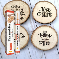 Wood Burning Tool for Crafting & Stencil Wood Burning