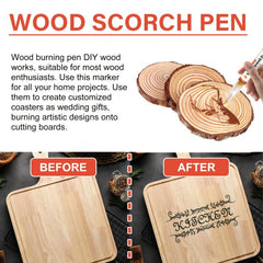 Wood Burning Tool for Crafting & Stencil Wood Burning