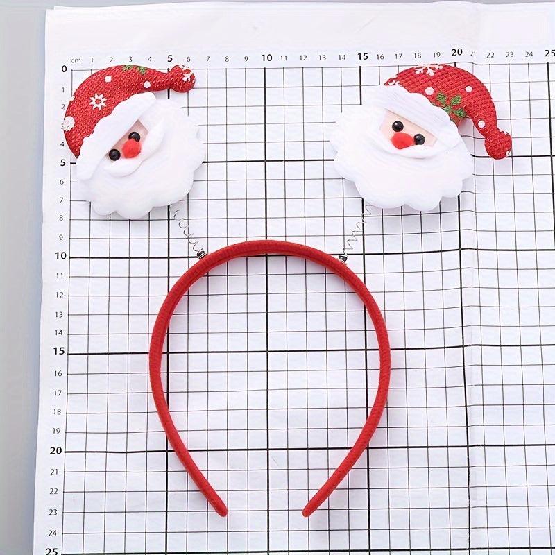 Christmas Elk Star Santa Claus Headband Hairband Party Supplies