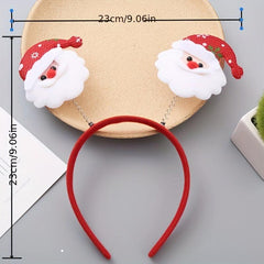Christmas Elk Star Santa Claus Headband Hairband Party Supplies