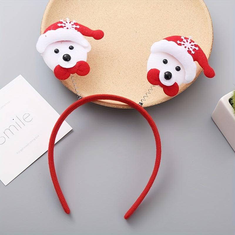 Christmas Elk Star Santa Claus Headband Hairband Party Supplies