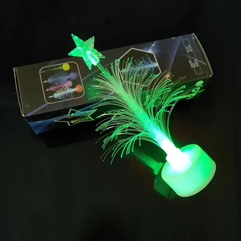Colorful Light Christmas Tree Led Flash Fiber Tree