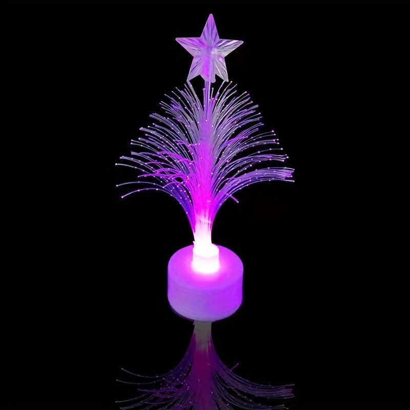 Colorful Light Christmas Tree Led Flash Fiber Tree