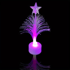 Colorful Light Christmas Tree Led Flash Fiber Tree
