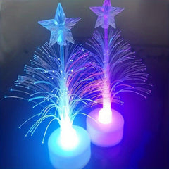 Colorful Light Christmas Tree Led Flash Fiber Tree