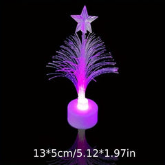 Colorful Light Christmas Tree Led Flash Fiber Tree