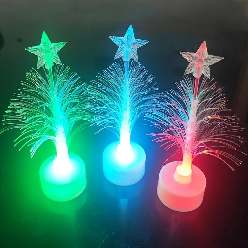 Colorful Light Christmas Tree Led Flash Fiber Tree