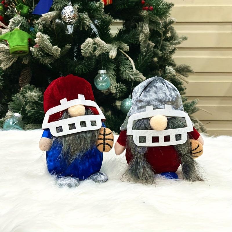 Christmas Gnomes Decorations Football Gift Couple Elf Doll Xmas Home Decor