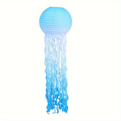Jellyfish Lantern 10 Inch Gradient Pink With Beard Gradient Lantern