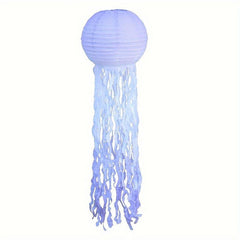 Jellyfish Lantern 10 Inch Gradient Pink With Beard Gradient Lantern