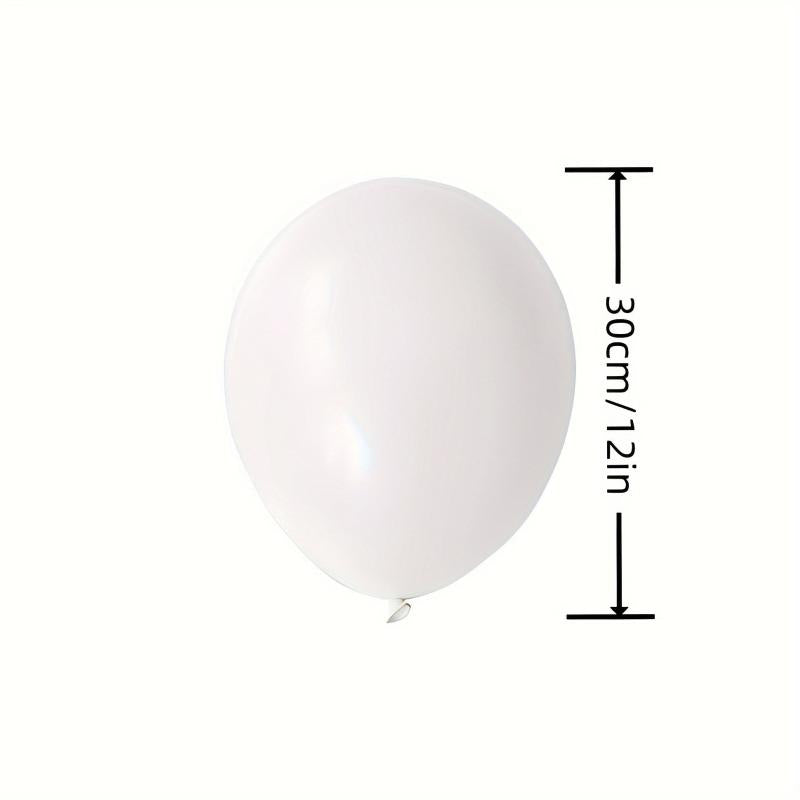 50pcs 12.7cm Latex Balloon Matte Wedding Year Decoration