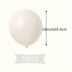 50pcs 12.7cm Latex Balloon Matte Wedding Year Decoration