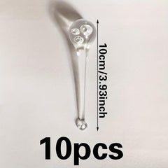 10pcs Acrylic Water Drop Crystal Bead Curtain Pendant Home Decor