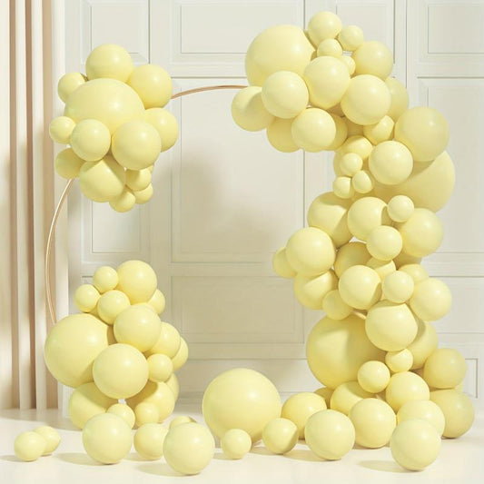 Yellow Balloons Garland Kit 100pcs for Party Wedding Christmas