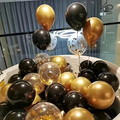 Birthday Balloon 25 4 Cm Metal Balloon Set Latex Balloon Wedding Room Set