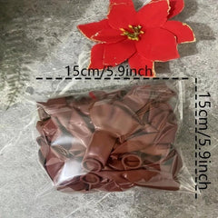 50pcs Red Latex Balloons for Wedding Party Festivals