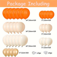 Fall Orange Balloon Garland Arch Kit Birthday Autumn Thanksgiving