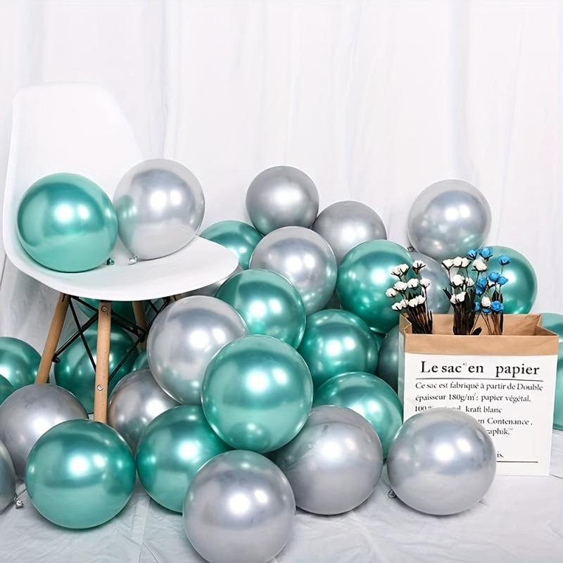 Mermaid Balloon Garland Set Party Decoration with Metallic Purple Pink Balloons