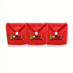 Christmas Chair Decoration Set Non Woven Elk Set