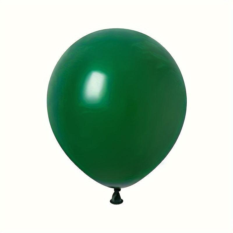 118pcs Christmas Tree Latex Balloon Combo Red Green Year Party Decor