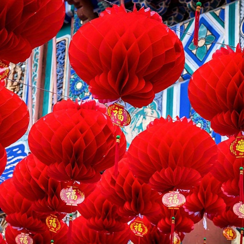 10pcs Honeycomb Lanterns Party Decoration