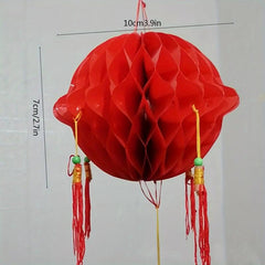 Dragon Shape Paper Lantern Spring Scene Decoration