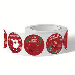500pcs Christmas Gift Seal Stickers Merry Christmas Santa Claus Label