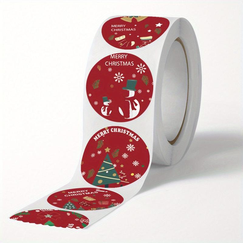 500pcs Christmas Gift Seal Stickers Merry Christmas Santa Claus Label