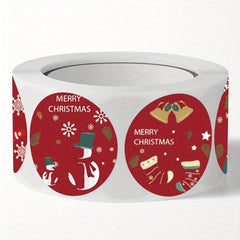 500pcs Christmas Gift Seal Stickers Merry Christmas Santa Claus Label