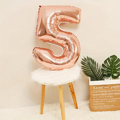 1pc Rose Golden Birthday Balloon Party Decor