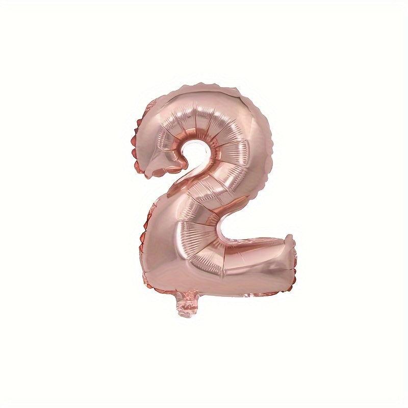 1pc Rose Golden Birthday Balloon Party Decor