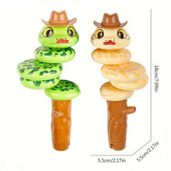 Whistle Snake Twisting Snake Toy Balance Rotating Swing Greedy Snake