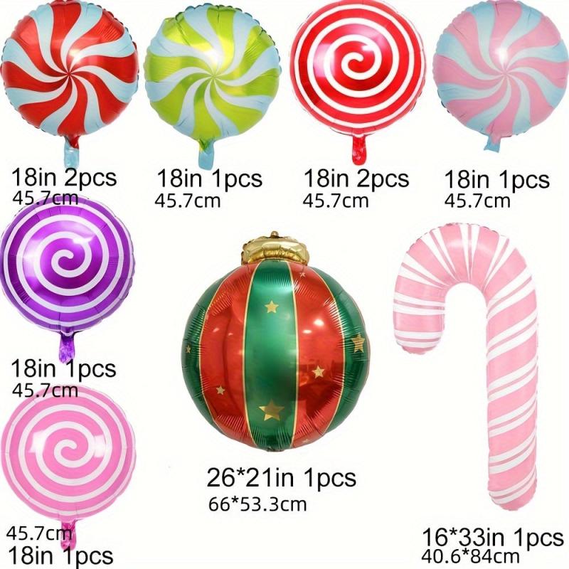 158pcs Christmas Balloon Garland Arch Kit Christmas Candy Balloons Arch