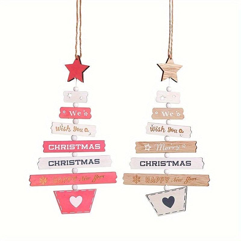 Colorful Christmas Tree Hanging Ornaments