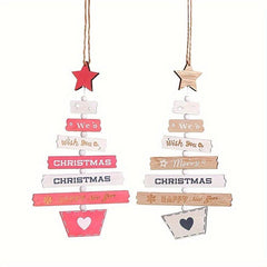Colorful Christmas Tree Hanging Ornaments