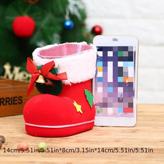 Christmas Socks Decoration Pendant Candy Boots Creative Gift Bag