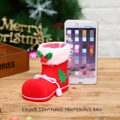 Christmas Socks Decoration Pendant Candy Boots Creative Gift Bag