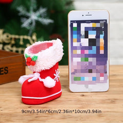 Christmas Socks Decoration Pendant Candy Boots Creative Gift Bag