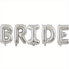 5pcs 40 Bride Letter Balloon Wedding Decor Photo Prop Anniversary Party Decor