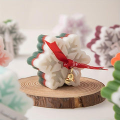 Christmas Snowflakes Scented Candles Winter Decor