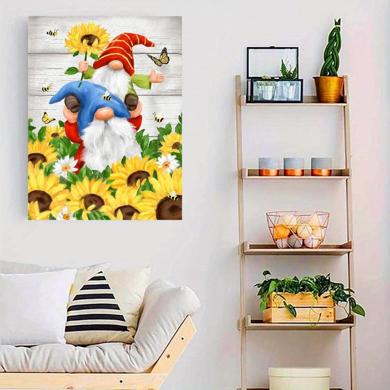 1pc Gnome Canvas Painting for Home Decor - Living Room, Bedroom or Holiday Gift