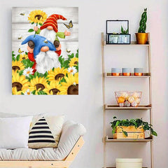 1pc Gnome Canvas Painting for Home Decor - Living Room, Bedroom or Holiday Gift