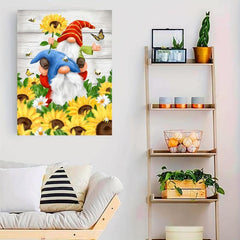 1pc Gnome Canvas Painting for Home Decor - Living Room, Bedroom or Holiday Gift