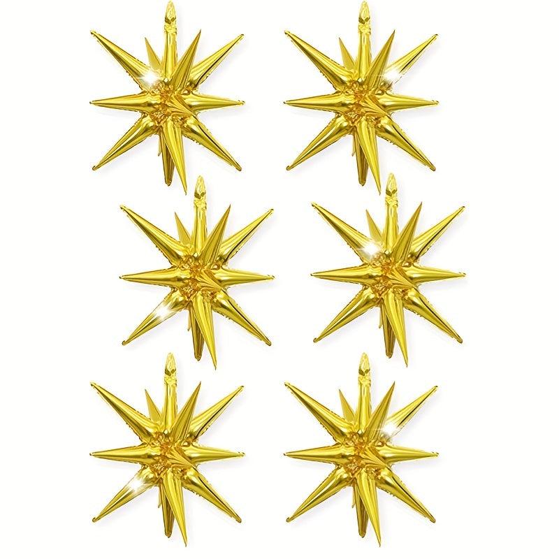 6pcs 22inch Spike Balloons Party Wedding Decoration