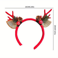 Christmas Deer Horn Hair Band for Women