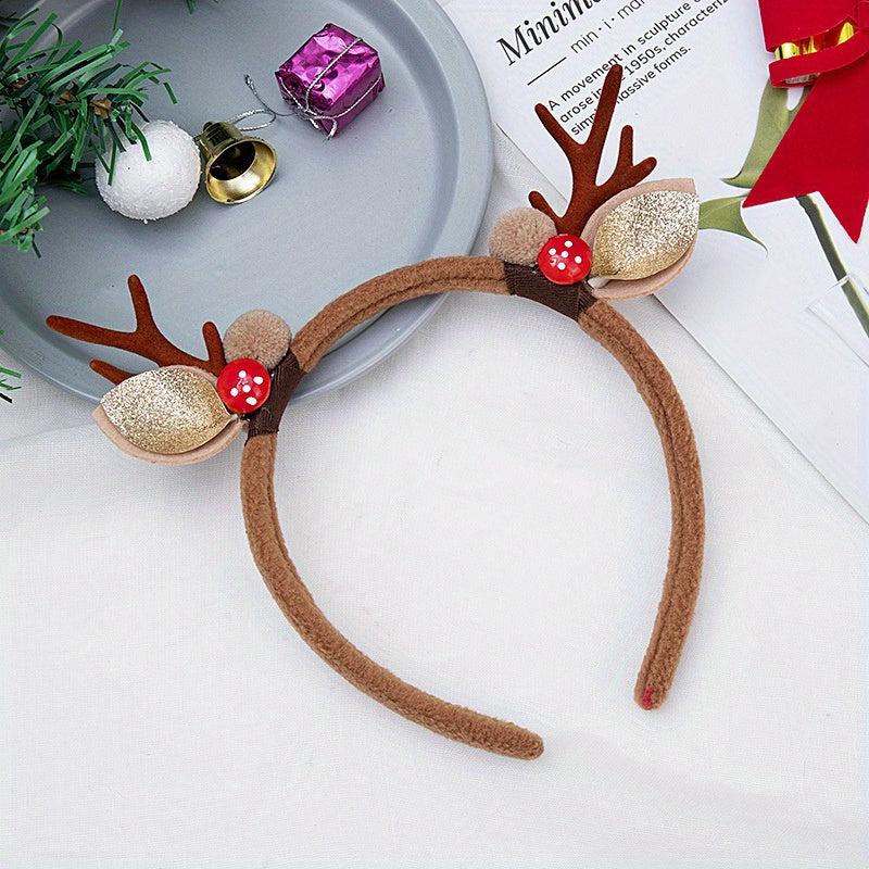 Christmas Deer Horn Hair Band for Women