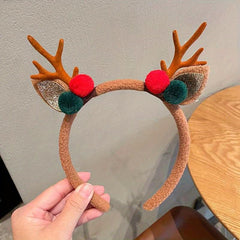 Christmas Deer Horn Hair Band for Women
