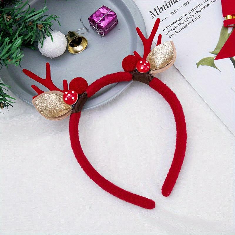 Christmas Deer Horn Hair Band for Women